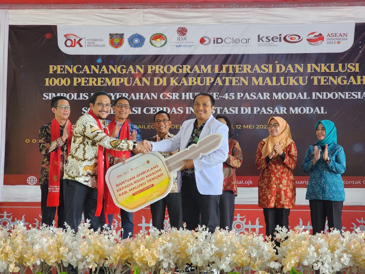 Marasabessy Buka Pencanangan Program Literasi Dan Inklusi